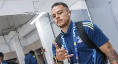 Leonardo Castro con Millonarios