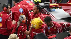 Hamilton habló tras la segunda ronda de la pole en el GP de China