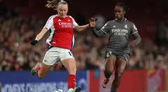 Linda Caicedo eliminada de la Champions League 