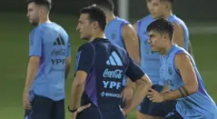 Lionel Scaloni reacciona a la lesión de Paulo Dybala