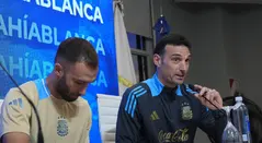 Lionel Scaloni, director técnico de Argentina