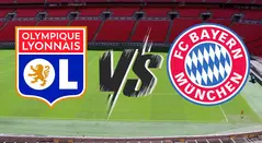 Escudos Lyon vs Bayern