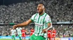 Alfredo Morelos, jugador de Atlético Nacional