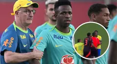 Vinícius y Rafinha protagonizan pelea en Brasil 