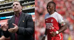 Néstor Lorenzo y Hugo Rodallega