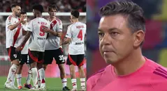 Miguel Ángel Borja y Marcelo Gallardo