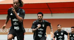 Selección de Perú en entrenamiento