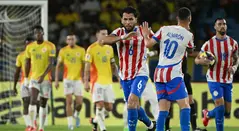 Selección Paraguay vs Colombia