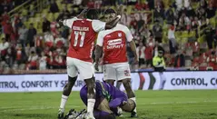 Santa fe enfrenta a Atlético Bucaramanga en juego válido por la fecha 6 de la Liga Betplay 2025
