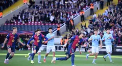 Barcelona sacó la casta y firmó una remontada épica ante Celta de Vigo