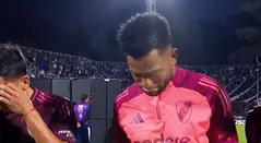 [Vídeo] Borja se lesionó en Argentina: se perdería el Superclásico River vs Boca