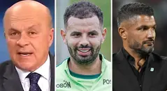 Carlos Antonio Vélez, Edwin Cardona y Javier Gandolfi