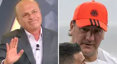 Carlos Antonio Vélez y Néstor Lorenzo, técnico de Colombia