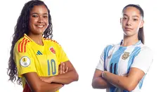 Colombia vs Argentina en el Sudamericano Femenino sub-17