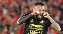 Duván Vergara con el América de Cali
