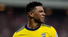 Frank Fabra con Boca Juniors