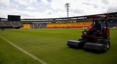 Gramilla del estadio El Campín de Bogotá