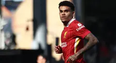 Luis Díaz con Liverpool