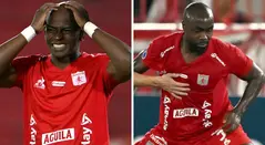 Marcos Mina y Éder Álvarez Balanta con América