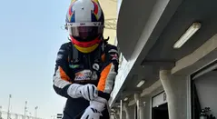 Sebastián Montoya en la F2
