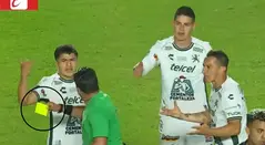 James Rodríguez recibió amarilla en León vs Querétaro