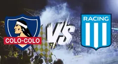 Escudos Colo Colo vs Racing