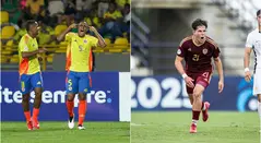 Colombia vs Venezuela, semifinal Sudamericano sub 17