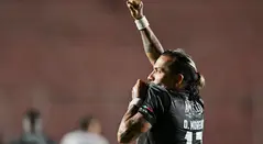 Dayro Moreno en Copa Sudamericana vs Gualberto Villarroel