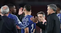 Luis Enrique habló sobre la posible ausencia de Dembélé en Champions