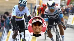 Egan Bernal - Thomas Pidcock - Nairo Quintana: ciclistas