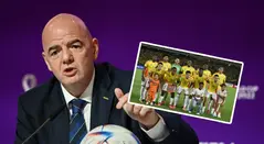 Gianni Infantino y la Selección Colombia