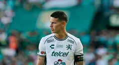James Rodríguez con el Club León de México
