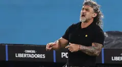 Leonel Álvarez, entrenador de Bucaramanga en la Copa Libertadores