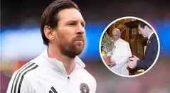 Lionel Messi envía mensaje tras muerte del papa Francisco