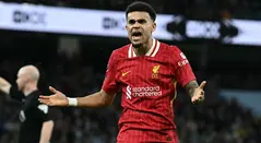 Luis Díaz, campeón de Premier League con Liverpool