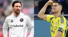 Cristiano Ronaldo y Lionel Messi