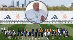 Real Madrid se pronunció tras la muerte del papa Francisco