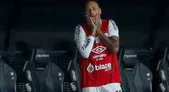 Neymar Jr se lesionó con Santos