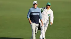 Nicolás Echavarría en el Masters de Augusta 2025
