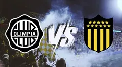 Escudos Olimpia vs Peñarol