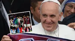 Papa Francisco, hincha de San Lorenzo