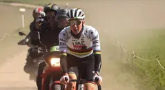 Tadej Pogacar, bicampeón de la Flecha Valona