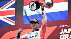 Max Verstappen, ganador GP de Japón