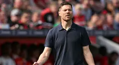 Xabi Alonso, entrenador del Leverkusen