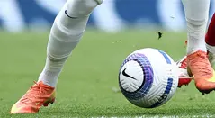 Balón del fútbol inglés