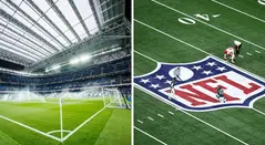 Partido de la NFL en el Santiago Bernabéu