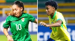 Bolivia vs Brasil, Sudamericano femenino sub-17