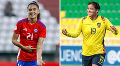 Chile vs Ecuador en el Sudamericano femenino sub-17