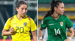 Ecuador vs Bolivía en el Sudamericano femenino sub-17