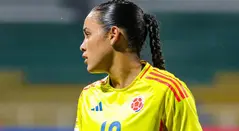 Ella Grace Martínez, jugadora de la selección Colombia